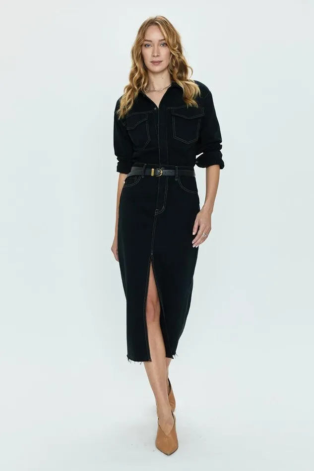 Pistola Denim Denim Women Amira Midi Dress 8211 Vioght Vioght