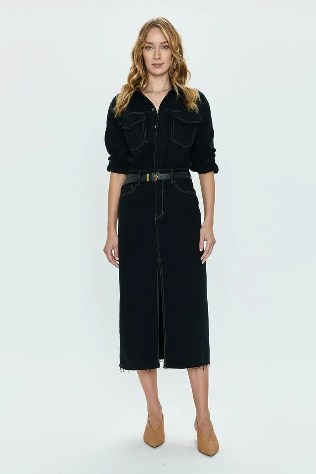 Pistola Denim Denim Women Amira Midi Dress 8211 Vioght Vioght