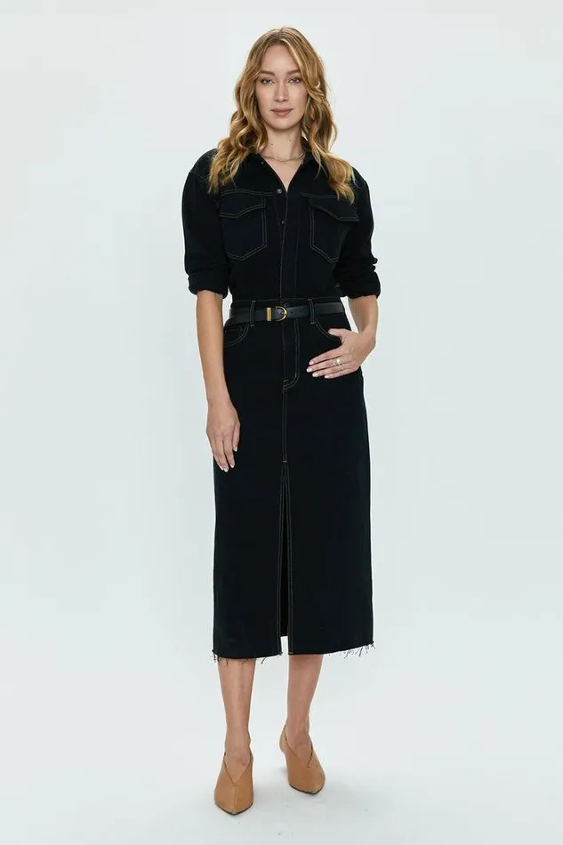 Pistola Denim Denim Women Amira Midi Dress 8211 Vioght Vioght