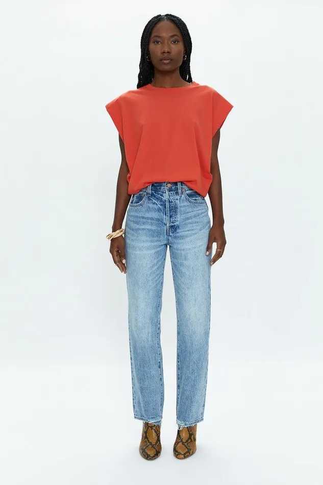Pistola Denim Denim Women Cassie Super High Rise Straight 8211 Bramble Bramble