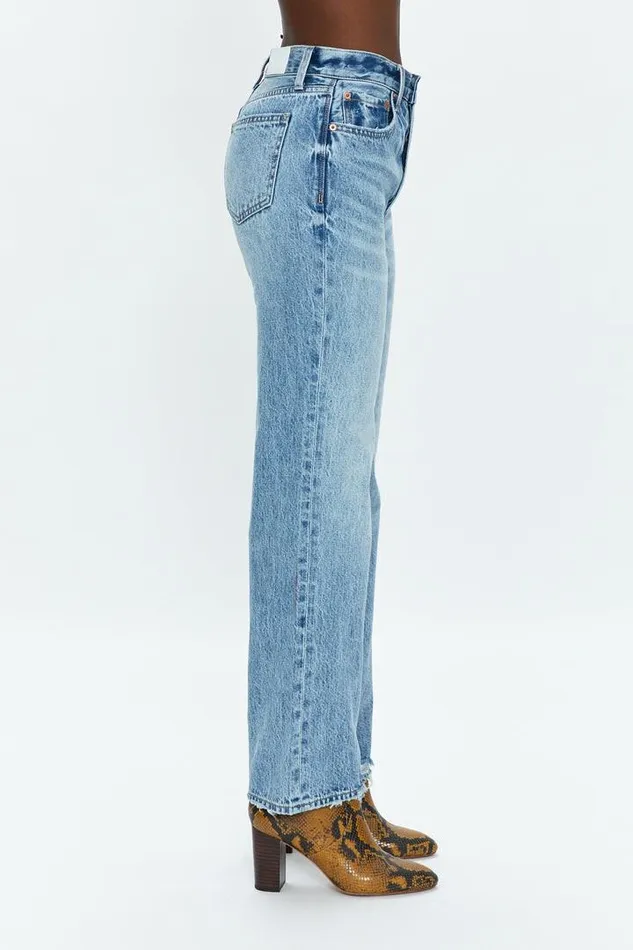 Pistola Denim Denim Women Cassie Super High Rise Straight 8211 Bramble Bramble