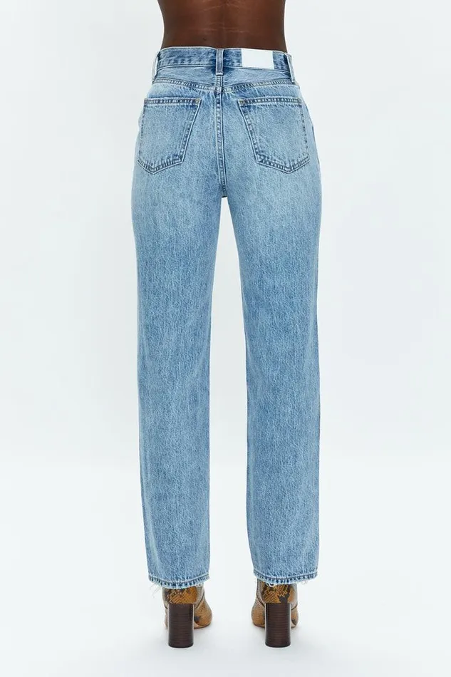 Pistola Denim Denim Women Cassie Super High Rise Straight 8211 Bramble Bramble