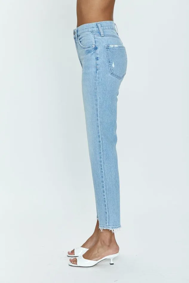 Pistola Denim Denim Women Charlie High Rise Classic Straight Ankle 8211 Endless Vintage Endless Vintage
