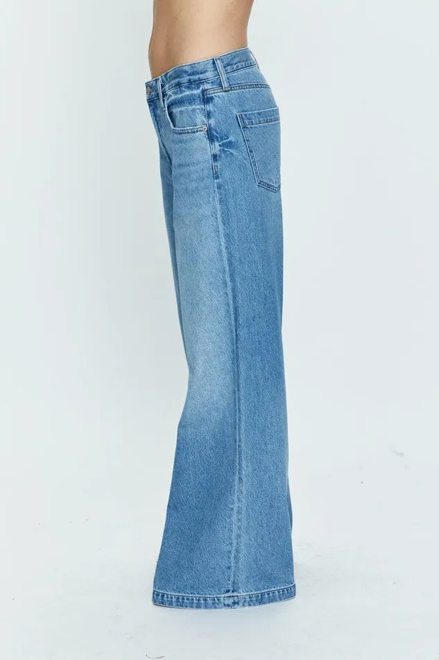 Pistola Denim Denim Women Jadyn Low Slung Palazzo 8211 Volkspark Volkspark