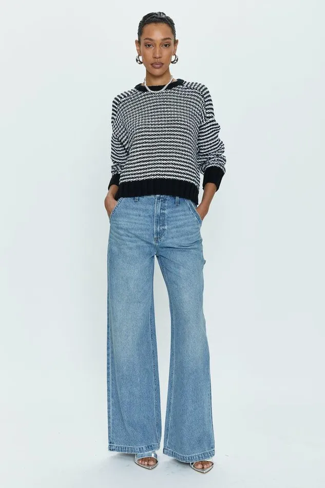 Pistola Denim Denim Women Milo Workwear High Rise Ultra Wide Leg 8211 Marcel Marcel