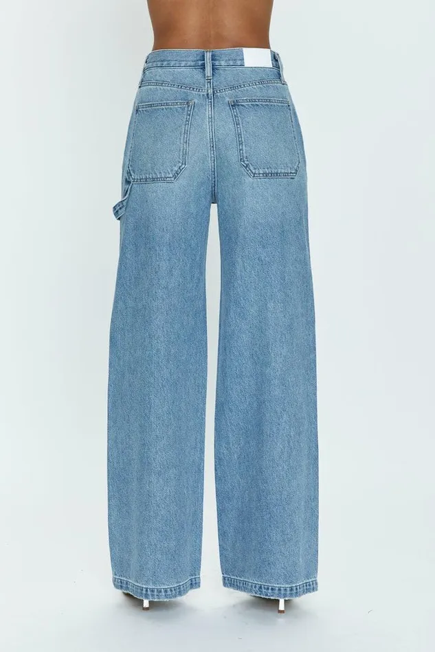 Pistola Denim Denim Women Milo Workwear High Rise Ultra Wide Leg 8211 Marcel Marcel