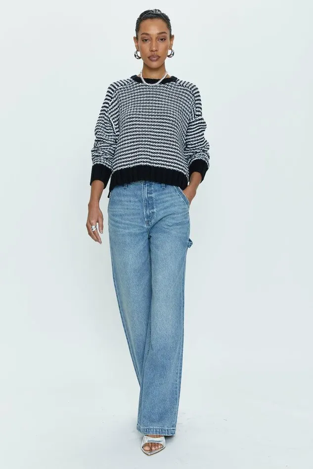 Pistola Denim Denim Women Milo Workwear High Rise Ultra Wide Leg 8211 Marcel Marcel