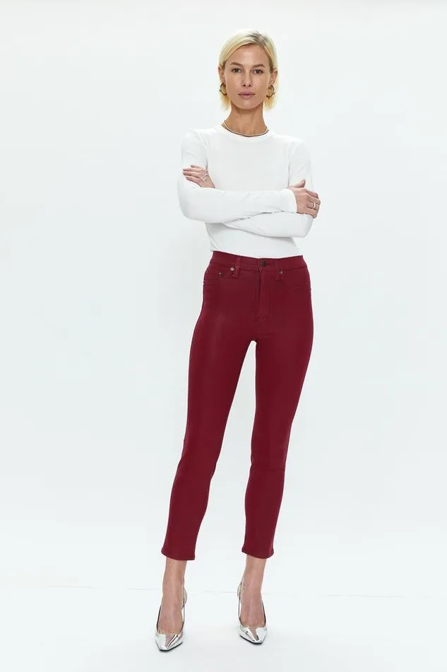 Pistola Denim Denim Women Monroe Crop High Rise Cigarette Crop 8211 Coated Carnation Coated Carnation Pistola Denim Denim Women Monroe Crop High Rise Cigarette Crop 8211 Coated Carnation Coated Carnation
