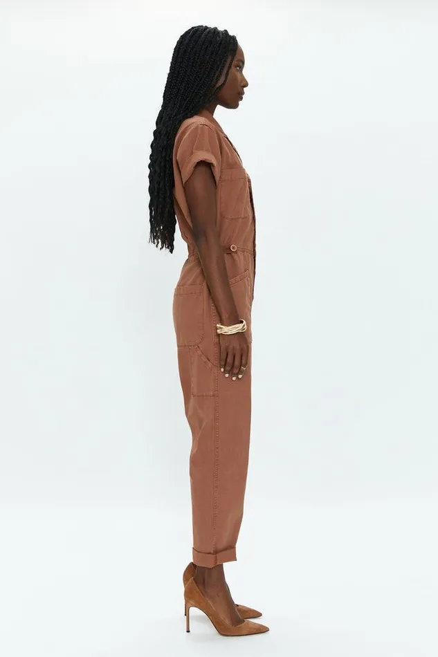 Pistola Denim Jumpsuits and Rompers Women Grover Short Sleeve Field Suit 8211 Cinnamon Cinnamon Pistola Denim Jumpsuits and Rompers Women Grover Short Sleeve Field Suit 8211 Cinnamon Cinnamon