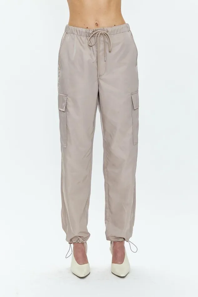 Pistola Denim Pants Women Jade Lightweight Cargo Trouser 8211 Taupe Taupe