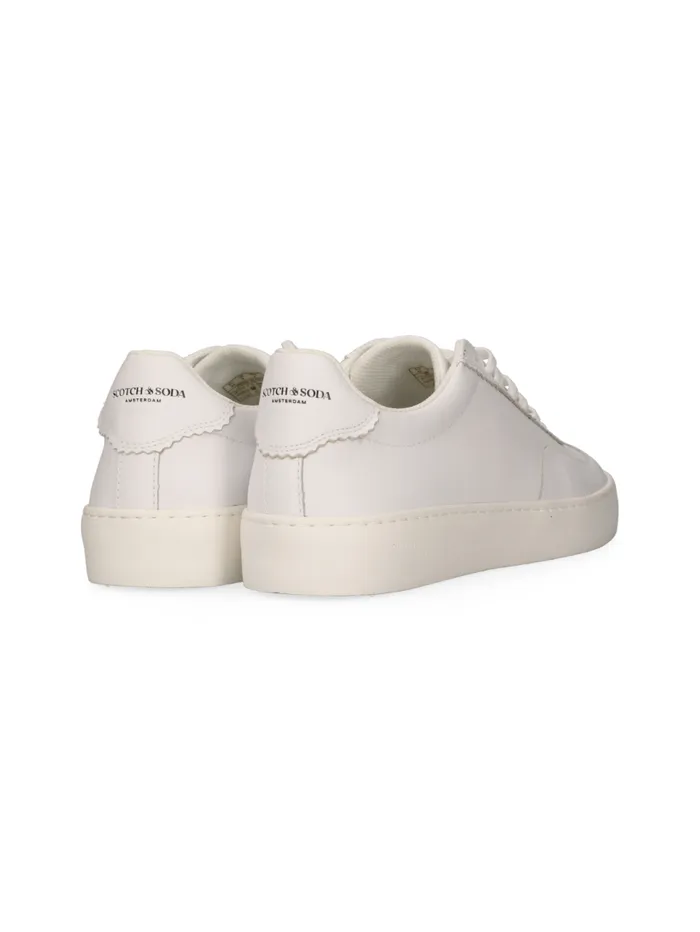 Plakka White Men Scotch and Soda Sneakers