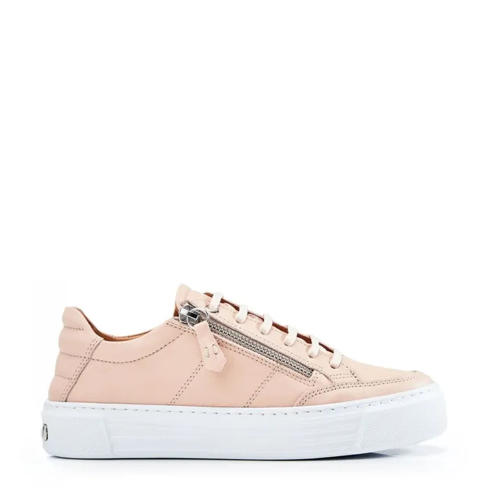 Platform Trainers Women Moda In Pelle Shoon Sh Eltha Cameo Leather