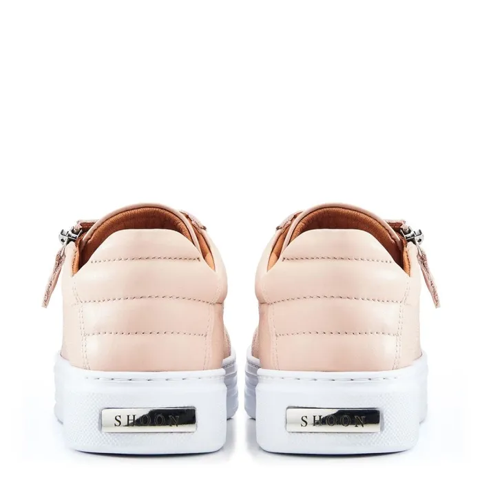 Platform Trainers Women Moda In Pelle Shoon Sh Eltha Cameo Leather