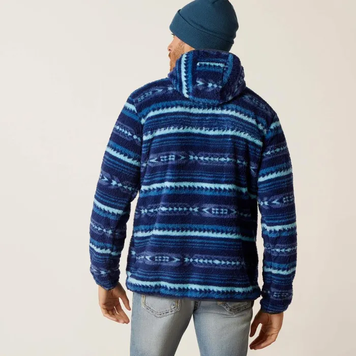 Polar Bear Fleece Hoodie Blue Depths Serape Men Ariat Sweatshirts and Hoodies Polar Bear Fleece Hoodie Blue Depths Serape Men Ariat Sweatshirts and Hoodies