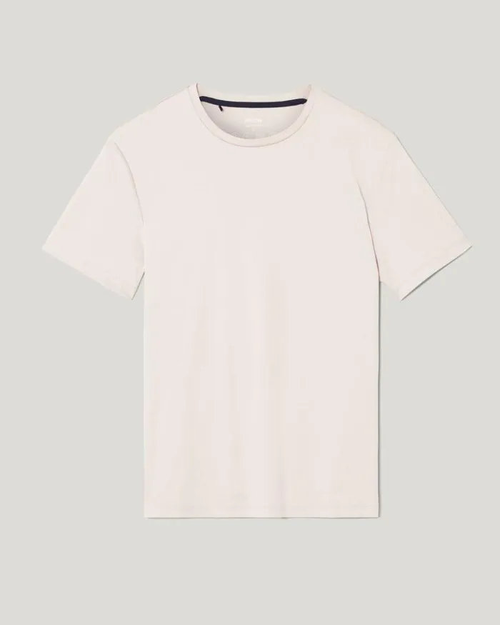 Politix TShirts Men Slim Travel Tee Natural