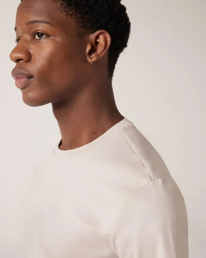 Politix TShirts Men Slim Travel Tee Natural