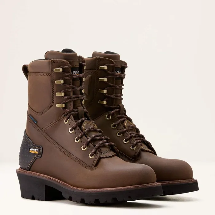 Powerline 8034 Waterproof Work Boot Oily Distressed Brown Men Ariat Work Boots Powerline 8034 Waterproof Work Boot Oily Distressed Brown Men Ariat Work Boots