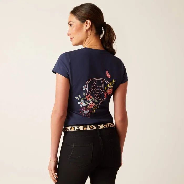 Pretty Shield TShirt Navy Eclipse Women Ariat TShirts and Tops
