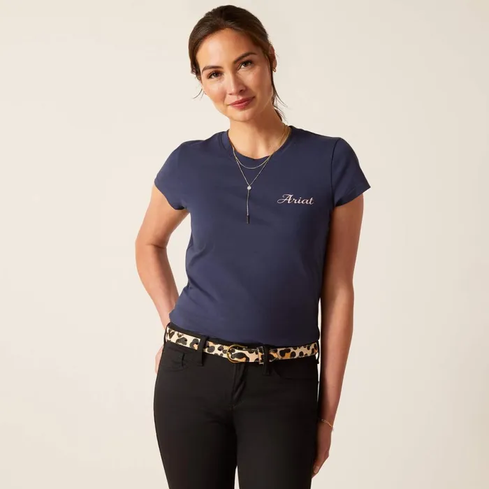 Pretty Shield TShirt Navy Eclipse Women Ariat TShirts and Tops Pretty Shield TShirt Navy Eclipse Women Ariat TShirts and Tops