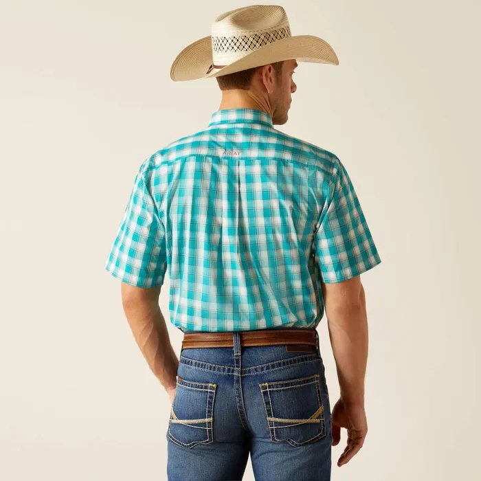 Pro Series Jace Classic Fit Shirt Turquoise Men Ariat Button Down Shirts Pro Series Jace Classic Fit Shirt Turquoise Men Ariat Button Down Shirts