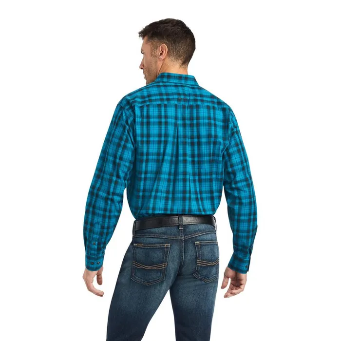 Pro Series Kingston Fitted Shirt Ocean Depths Men Ariat Button Down Shirts Pro Series Kingston Fitted Shirt Ocean Depths Men Ariat Button Down Shirts