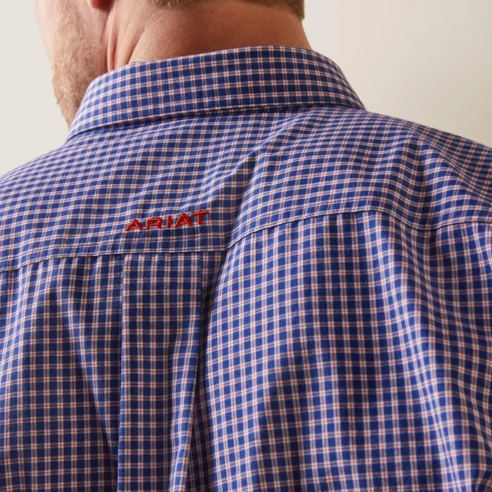 Pro Series Louis Classic Fit Shirt Dark Blue Men Ariat Button Down Shirts Pro Series Louis Classic Fit Shirt Dark Blue Men Ariat Button Down Shirts