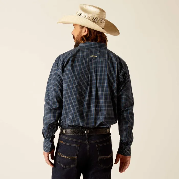 Pro Series Pharell Classic Fit Shirt Navy Men Ariat Button Down Shirts Pro Series Pharell Classic Fit Shirt Navy Men Ariat Button Down Shirts