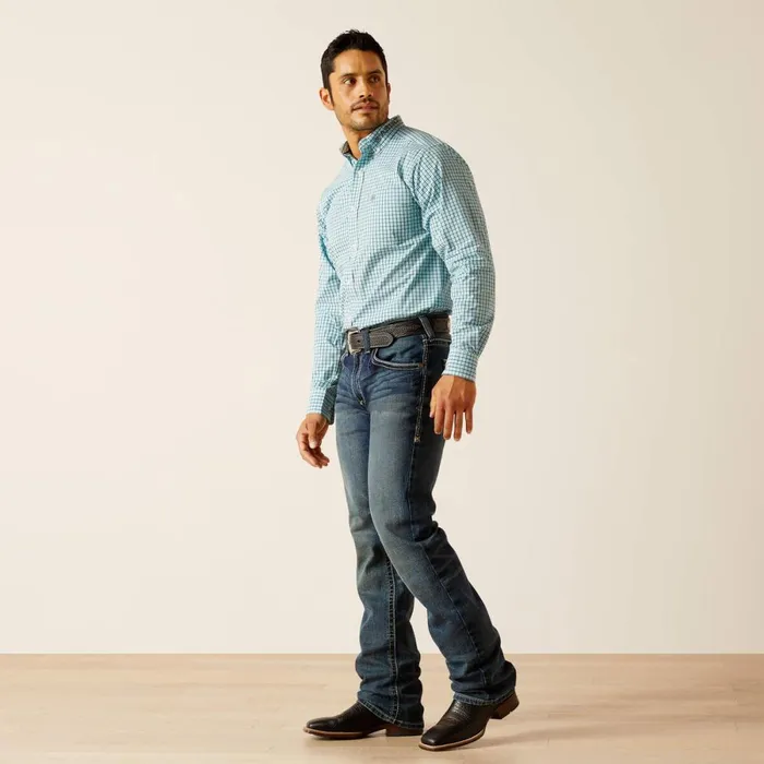 Pro Series Team Graycen Fitted Shirt White Men Ariat Button Down Shirts Pro Series Team Graycen Fitted Shirt White Men Ariat Button Down Shirts