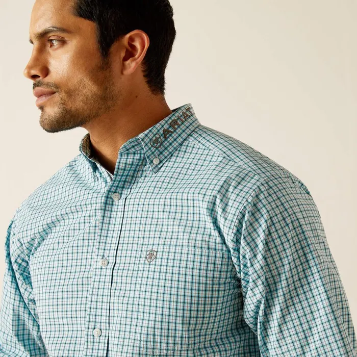 Pro Series Team Graycen Fitted Shirt White Men Ariat Button Down Shirts Pro Series Team Graycen Fitted Shirt White Men Ariat Button Down Shirts