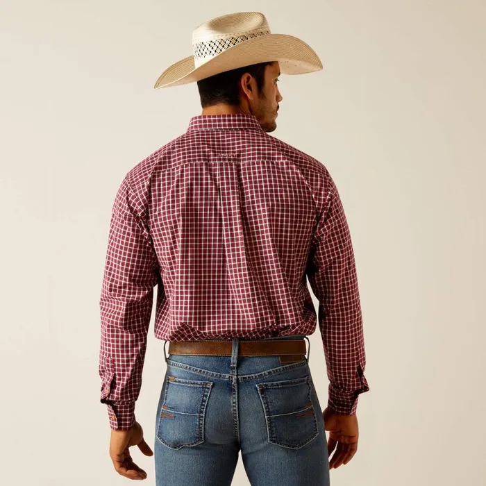 Pro Series Tyson Classic Fit Shirt Syrah Men Ariat Button Down Shirts Pro Series Tyson Classic Fit Shirt Syrah Men Ariat Button Down Shirts