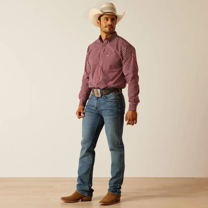 Pro Series Tyson Classic Fit Shirt Syrah Men Ariat Button Down Shirts Pro Series Tyson Classic Fit Shirt Syrah Men Ariat Button Down Shirts