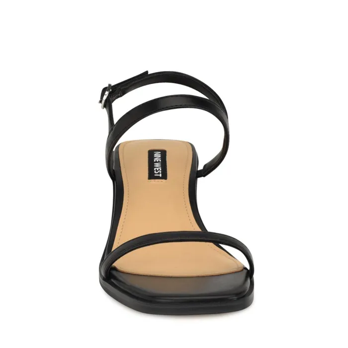 Purdy Block Heel Sandals Black Women Nine West Low Heel Purdy Block Heel Sandals Black Women Nine West Low Heel