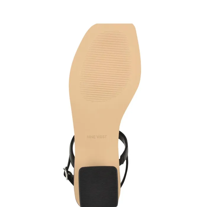 Purdy Block Heel Sandals Black Women Nine West Low Heel Purdy Block Heel Sandals Black Women Nine West Low Heel