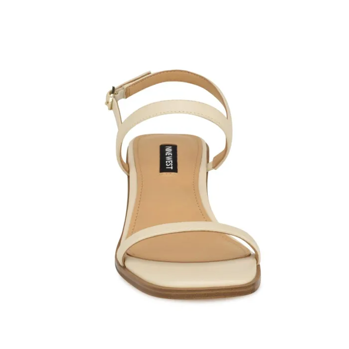 Purdy Block Heel Sandals Ivory Women Nine West Low Heel Purdy Block Heel Sandals Ivory Women Nine West Low Heel