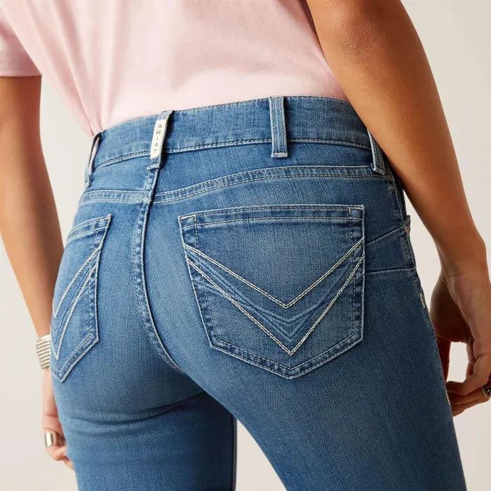 REAL Perfect Rise Clover Straight Jean Minnesota Women Ariat Denim REAL Perfect Rise Clover Straight Jean Minnesota Women Ariat Denim