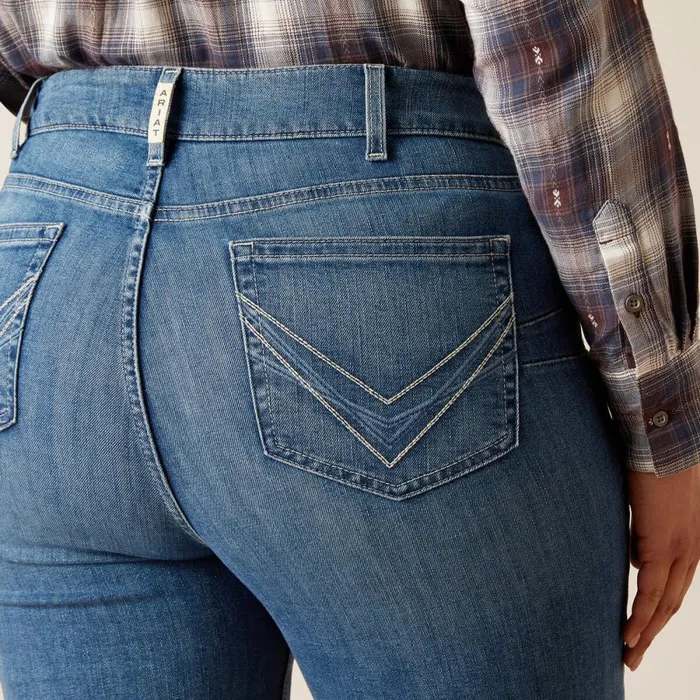 REAL Perfect Rise Clover Straight Jean Minnesota Women Ariat Denim REAL Perfect Rise Clover Straight Jean Minnesota Women Ariat Denim