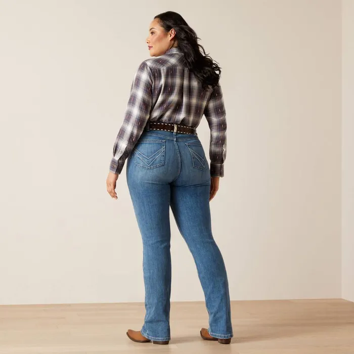 REAL Perfect Rise Clover Straight Jean Minnesota Women Ariat Denim REAL Perfect Rise Clover Straight Jean Minnesota Women Ariat Denim