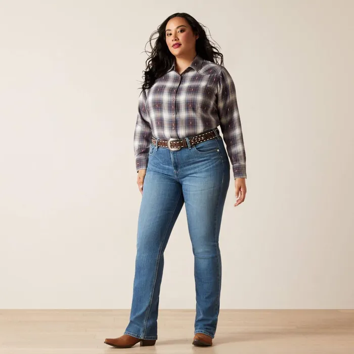 REAL Perfect Rise Clover Straight Jean Minnesota Women Ariat Denim REAL Perfect Rise Clover Straight Jean Minnesota Women Ariat Denim