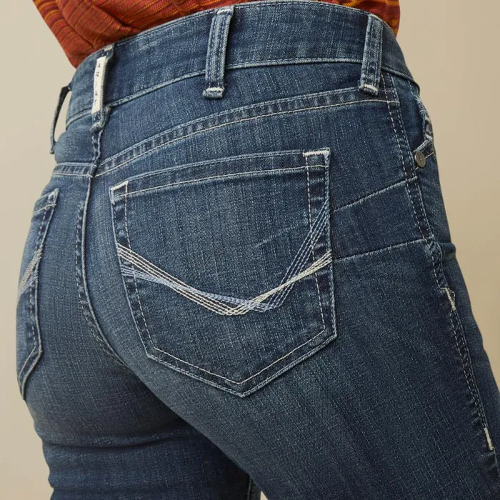 REAL Perfect Rise Madyson Straight Jean Arkansas Women Ariat Denim REAL Perfect Rise Madyson Straight Jean Arkansas Women Ariat Denim