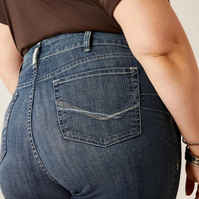 REAL Perfect Rise Madyson Straight Jean Arkansas Women Ariat Denim REAL Perfect Rise Madyson Straight Jean Arkansas Women Ariat Denim