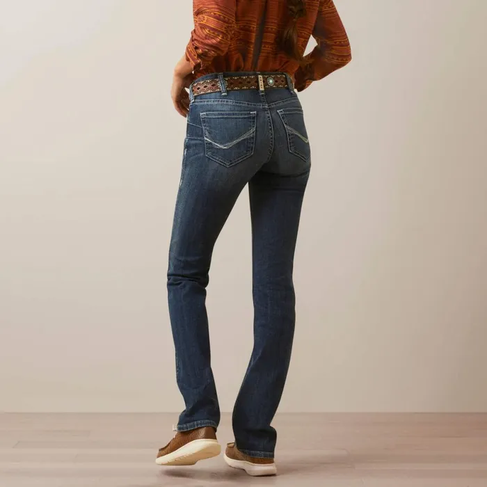 REAL Perfect Rise Madyson Straight Jean Arkansas Women Ariat Denim REAL Perfect Rise Madyson Straight Jean Arkansas Women Ariat Denim