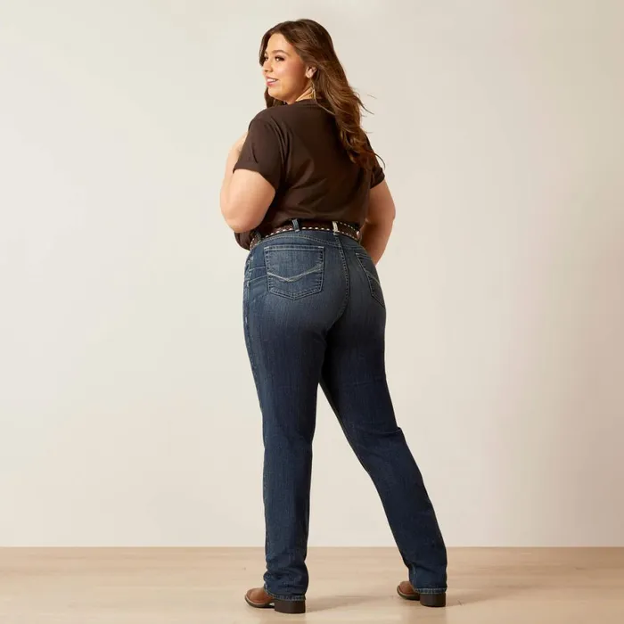 REAL Perfect Rise Madyson Straight Jean Arkansas Women Ariat Denim REAL Perfect Rise Madyson Straight Jean Arkansas Women Ariat Denim