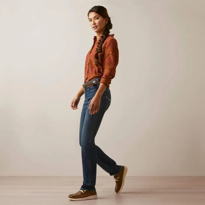 REAL Perfect Rise Madyson Straight Jean Arkansas Women Ariat Denim REAL Perfect Rise Madyson Straight Jean Arkansas Women Ariat Denim