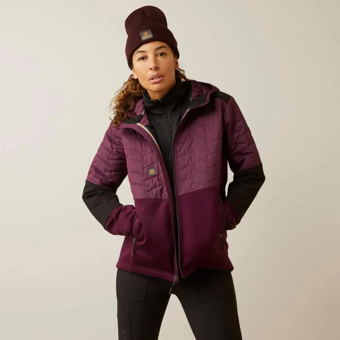 Rebar Cloud 9 Insulated Jacket Potent Purple Women Ariat Jackets and Vests
