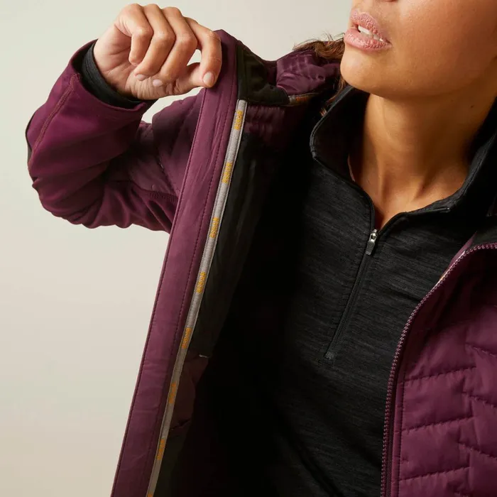 Rebar Cloud 9 Insulated Jacket Potent Purple Women Ariat Jackets and Vests Rebar Cloud 9 Insulated Jacket Potent Purple Women Ariat Jackets and Vests