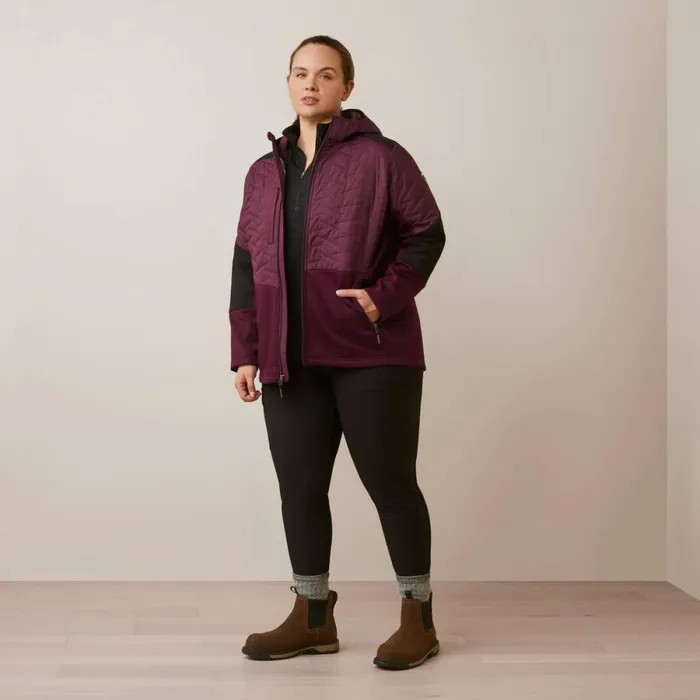Rebar Cloud 9 Insulated Jacket Potent Purple Women Ariat Jackets and Vests Rebar Cloud 9 Insulated Jacket Potent Purple Women Ariat Jackets and Vests