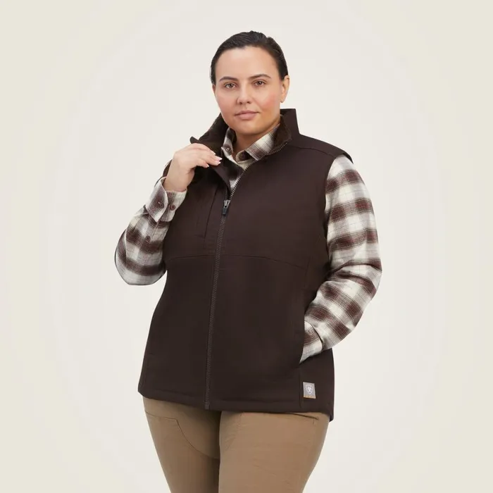 Rebar DuraCanvas Insulated Vest Mole Women Ariat Jackets and Vests Rebar DuraCanvas Insulated Vest Mole Women Ariat Jackets and Vests