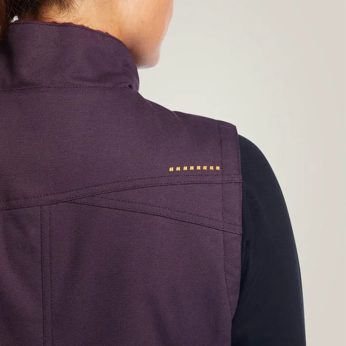 Rebar DuraCanvas Insulated Vest Plum Perfect Women Ariat Jackets and Vests Rebar DuraCanvas Insulated Vest Plum Perfect Women Ariat Jackets and Vests