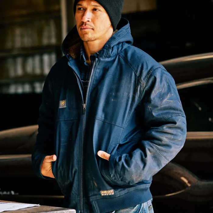 Rebar DuraCanvas Jacket Navy Men Ariat Jackets and Vests Rebar DuraCanvas Jacket Navy Men Ariat Jackets and Vests