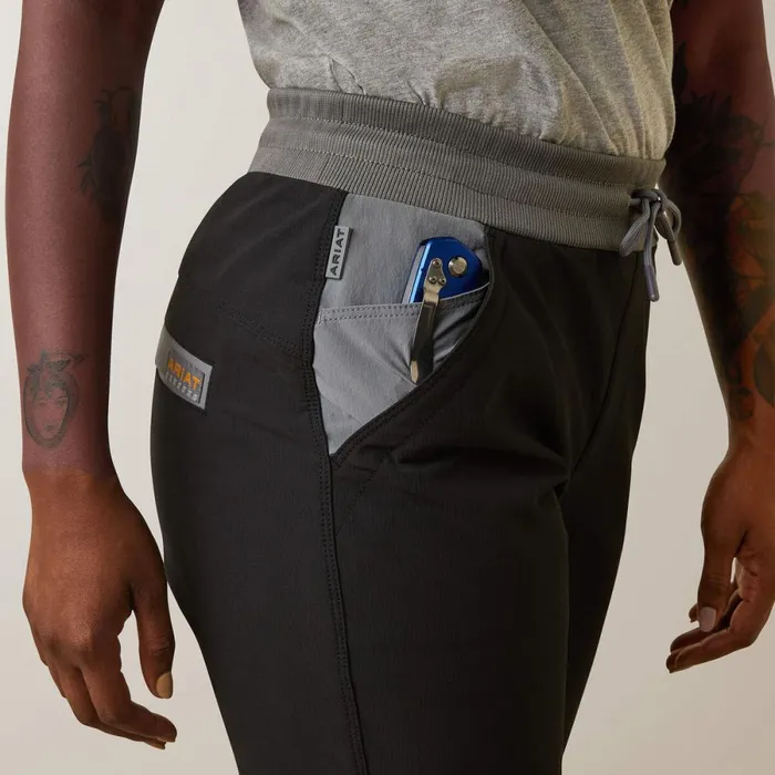 Rebar DuraStretch PullOn Slim Leg Pant Black Women Ariat Pants and Shorts Rebar DuraStretch PullOn Slim Leg Pant Black Women Ariat Pants and Shorts